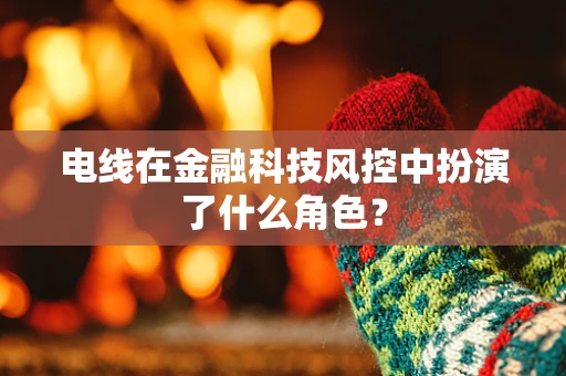 电线在金融科技风控中扮演了什么角色？