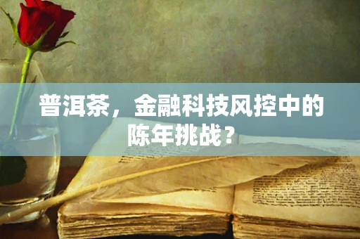 普洱茶，金融科技风控中的陈年挑战？