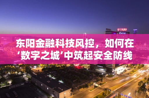 东阳金融科技风控，如何在‘数字之城’中筑起安全防线？