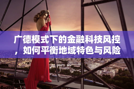 广德模式下的金融科技风控，如何平衡地域特色与风险控制？