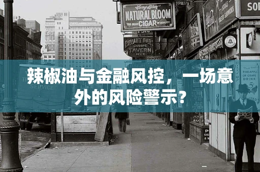 辣椒油与金融风控，一场意外的风险警示？