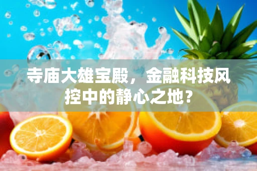 寺庙大雄宝殿，金融科技风控中的静心之地？
