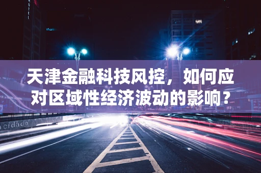 天津金融科技风控，如何应对区域性经济波动的影响？