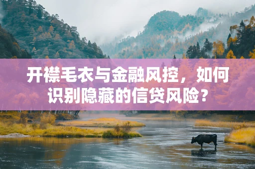 开襟毛衣与金融风控，如何识别隐藏的信贷风险？