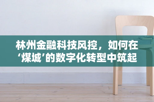 林州金融科技风控，如何在‘煤城’的数字化转型中筑起安全防线？