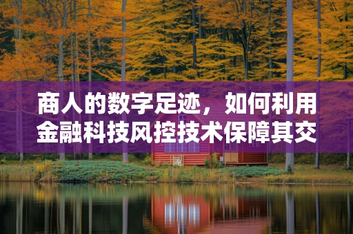 商人的数字足迹，如何利用金融科技风控技术保障其交易安全？
