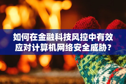 如何在金融科技风控中有效应对计算机网络安全威胁？