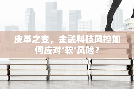 皮革之变，金融科技风控如何应对‘软’风险？