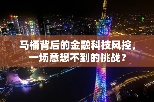 马桶背后的金融科技风控，一场意想不到的挑战？
