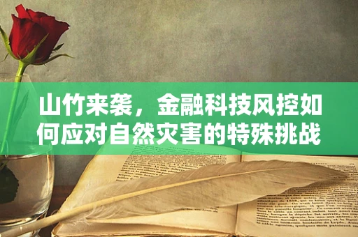 山竹来袭，金融科技风控如何应对自然灾害的特殊挑战？