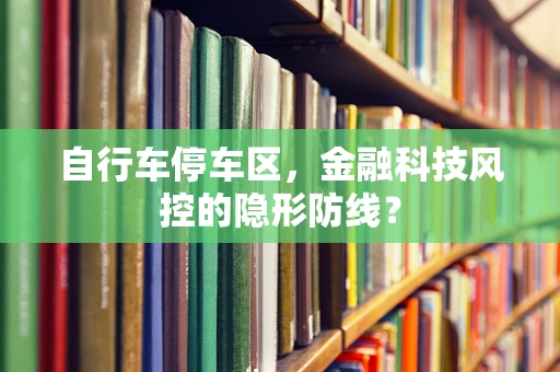 自行车停车区，金融科技风控的隐形防线？