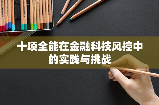 十项全能在金融科技风控中的实践与挑战
