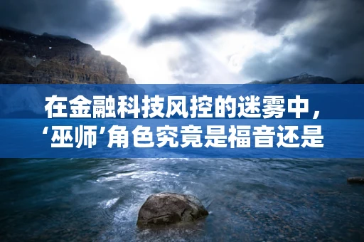 在金融科技风控的迷雾中，‘巫师’角色究竟是福音还是诅咒？