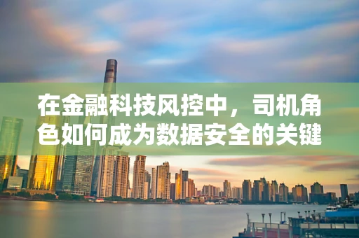 在金融科技风控中，司机角色如何成为数据安全的关键守门人？