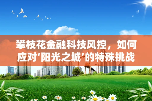 攀枝花金融科技风控，如何应对‘阳光之城’的特殊挑战？