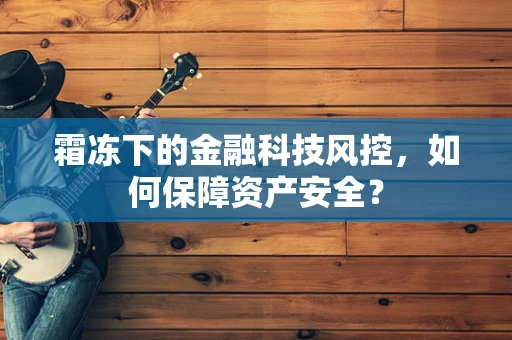 霜冻下的金融科技风控，如何保障资产安全？