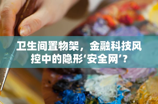 卫生间置物架，金融科技风控中的隐形‘安全网’？