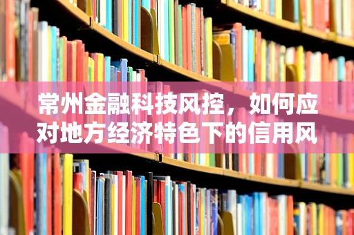 常州金融科技风控，如何应对地方经济特色下的信用风险挑战？