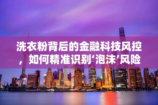 洗衣粉背后的金融科技风控，如何精准识别‘泡沫’风险？