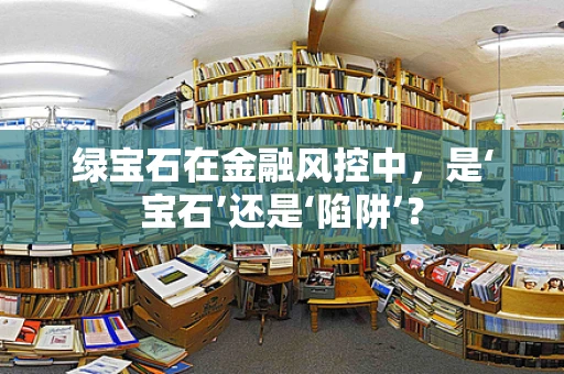 绿宝石在金融风控中，是‘宝石’还是‘陷阱’？