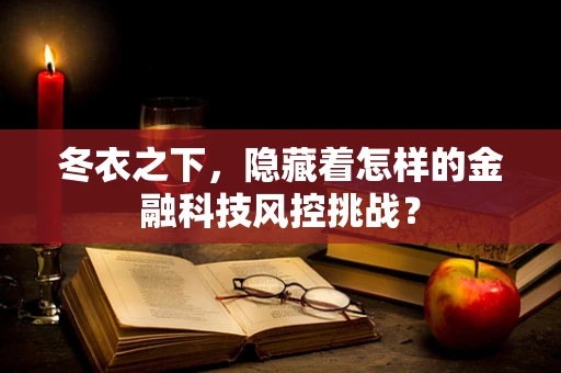 冬衣之下，隐藏着怎样的金融科技风控挑战？
