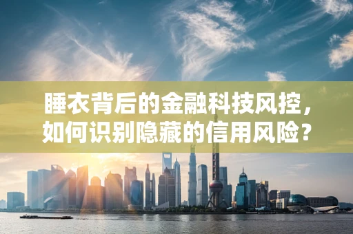睡衣背后的金融科技风控，如何识别隐藏的信用风险？