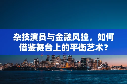 杂技演员与金融风控，如何借鉴舞台上的平衡艺术？