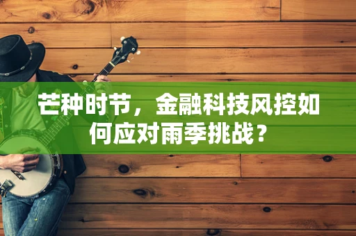 芒种时节，金融科技风控如何应对雨季挑战？