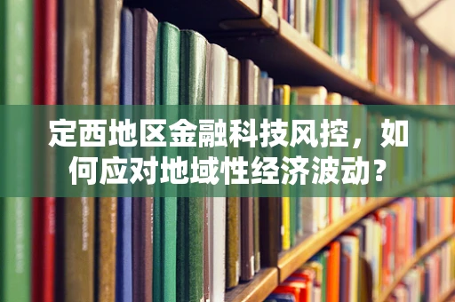 定西地区金融科技风控，如何应对地域性经济波动？
