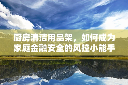 厨房清洁用品架，如何成为家庭金融安全的风控小能手？