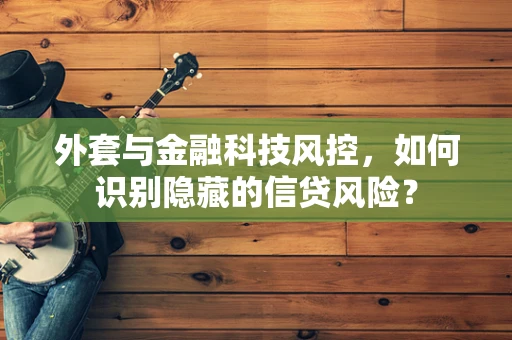 外套与金融科技风控，如何识别隐藏的信贷风险？
