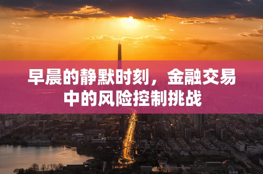 早晨的静默时刻，金融交易中的风险控制挑战