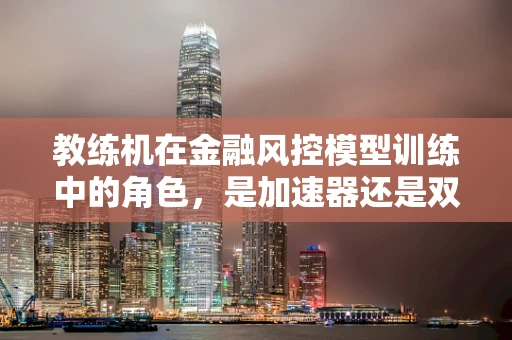 教练机在金融风控模型训练中的角色，是加速器还是双刃剑？