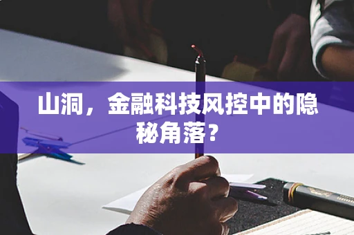 山洞，金融科技风控中的隐秘角落？