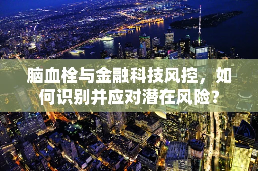 脑血栓与金融科技风控，如何识别并应对潜在风险？