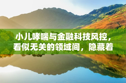 小儿哮喘与金融科技风控，看似无关的领域间，隐藏着怎样的风险识别逻辑？