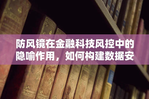 防风镜在金融科技风控中的隐喻作用，如何构建数据安全的护目镜？
