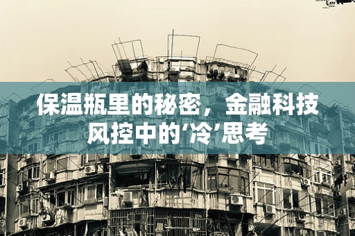 保温瓶里的秘密，金融科技风控中的‘冷’思考