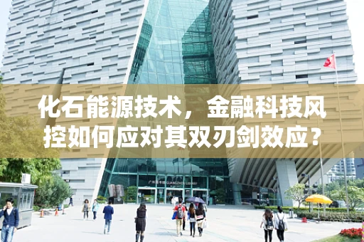 化石能源技术，金融科技风控如何应对其双刃剑效应？