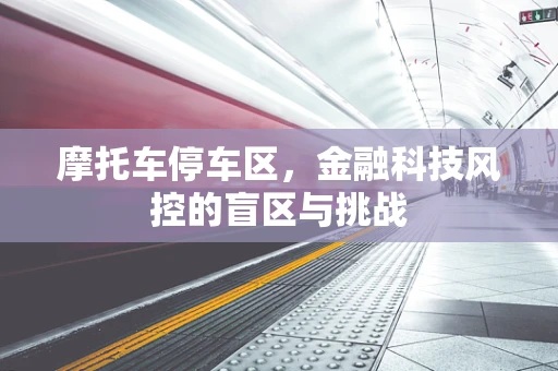 摩托车停车区，金融科技风控的盲区与挑战