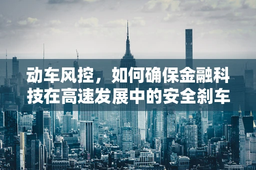 动车风控，如何确保金融科技在高速发展中的安全刹车？