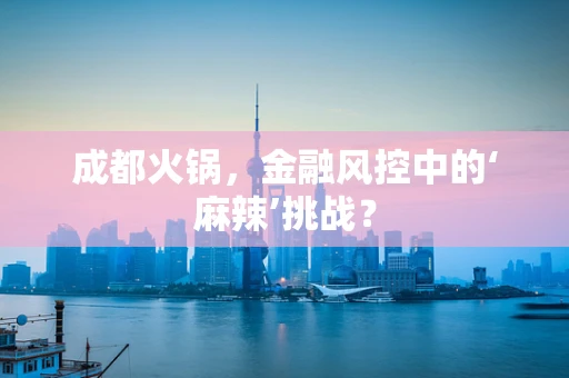 成都火锅，金融风控中的‘麻辣’挑战？