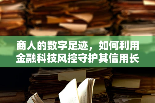 商人的数字足迹，如何利用金融科技风控守护其信用长城？