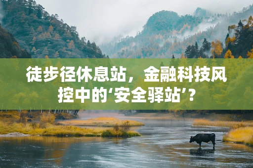 徒步径休息站，金融科技风控中的‘安全驿站’？