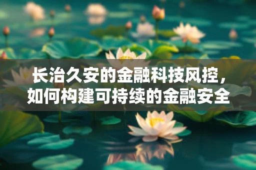 长治久安的金融科技风控，如何构建可持续的金融安全网？