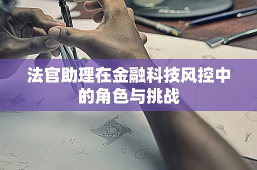 法官助理在金融科技风控中的角色与挑战