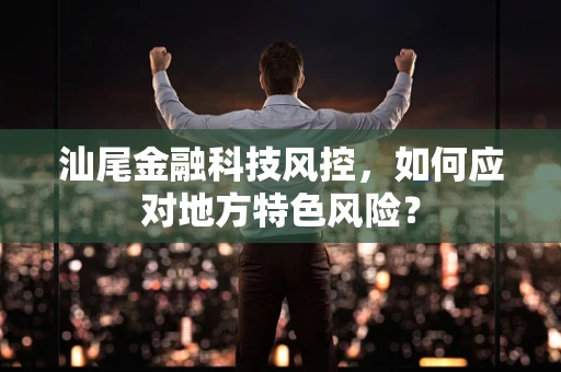 汕尾金融科技风控，如何应对地方特色风险？
