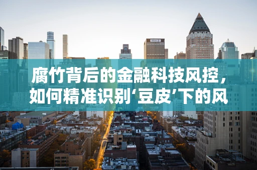 腐竹背后的金融科技风控，如何精准识别‘豆皮’下的风险？
