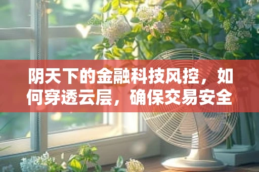 阴天下的金融科技风控，如何穿透云层，确保交易安全？