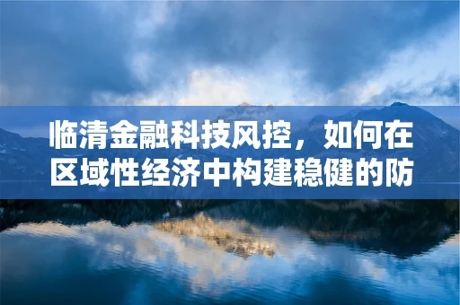 临清金融科技风控，如何在区域性经济中构建稳健的防线？